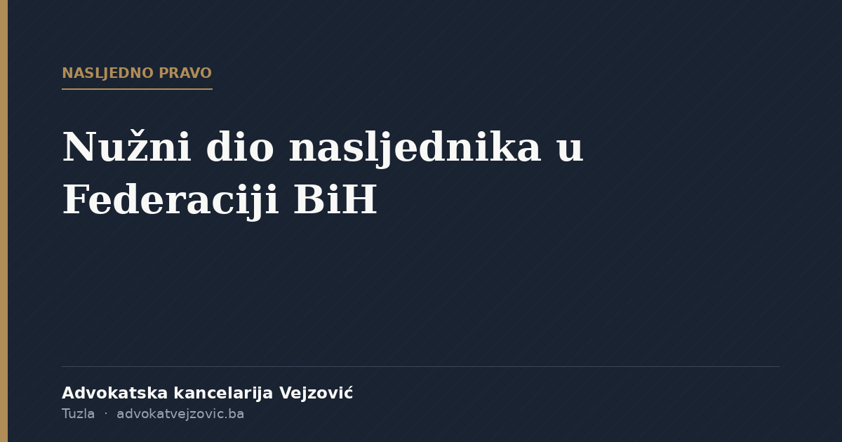 nužni dio